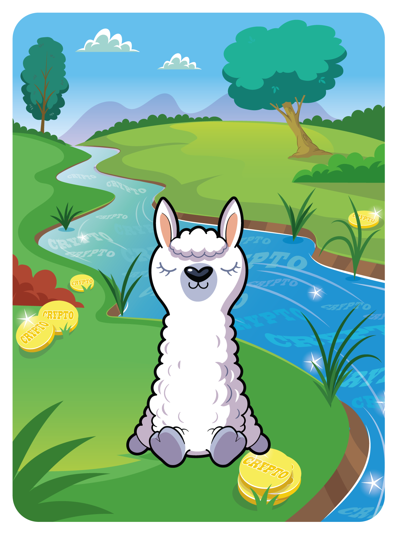 Gary Vaynerchuk - VeeFriends Series 2 - Legit Llama #45575 - NFT # 45575