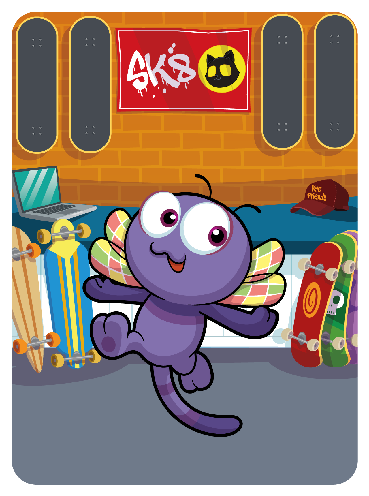 Gary Vaynerchuk - VeeFriends Series 2 - Dedicated Dragonfly #45855 - NFT # 45855