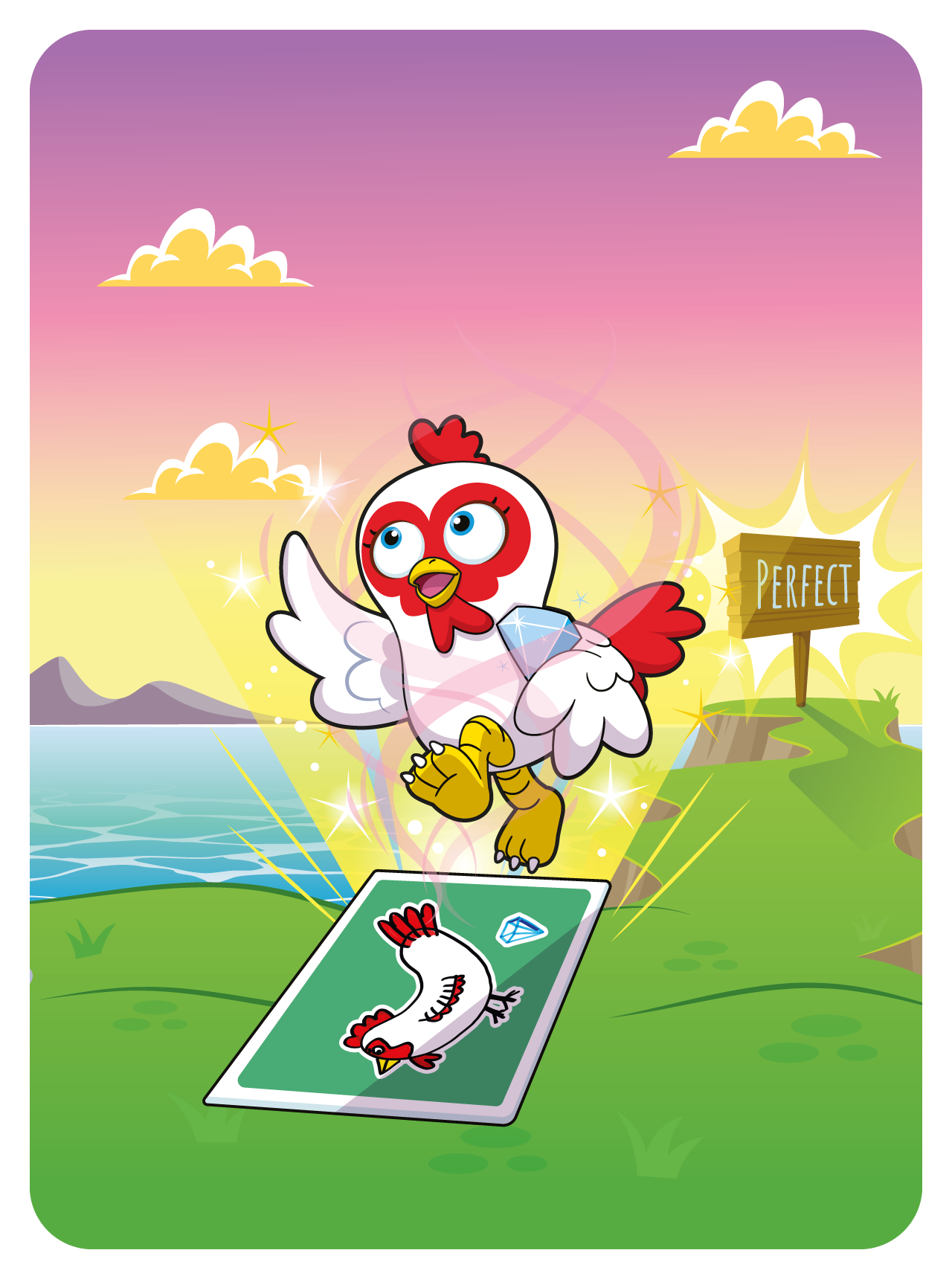 Gary Vaynerchuk - VeeFriends Series 2 - "Diamond Hands" Hen #46 - NFT # 46