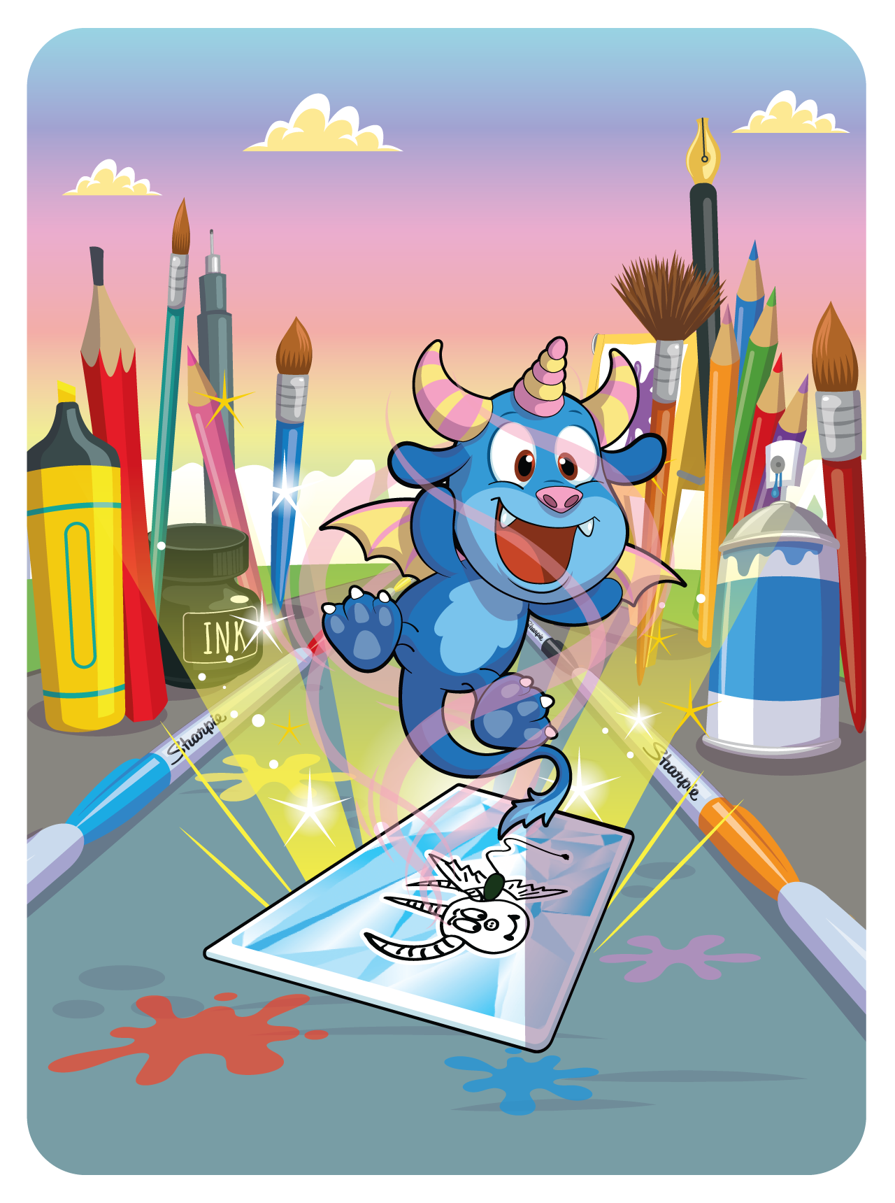 Gary Vaynerchuk - VeeFriends Series 2 - Thoughtful Three Horned Harpik #4601 - NFT # 4601