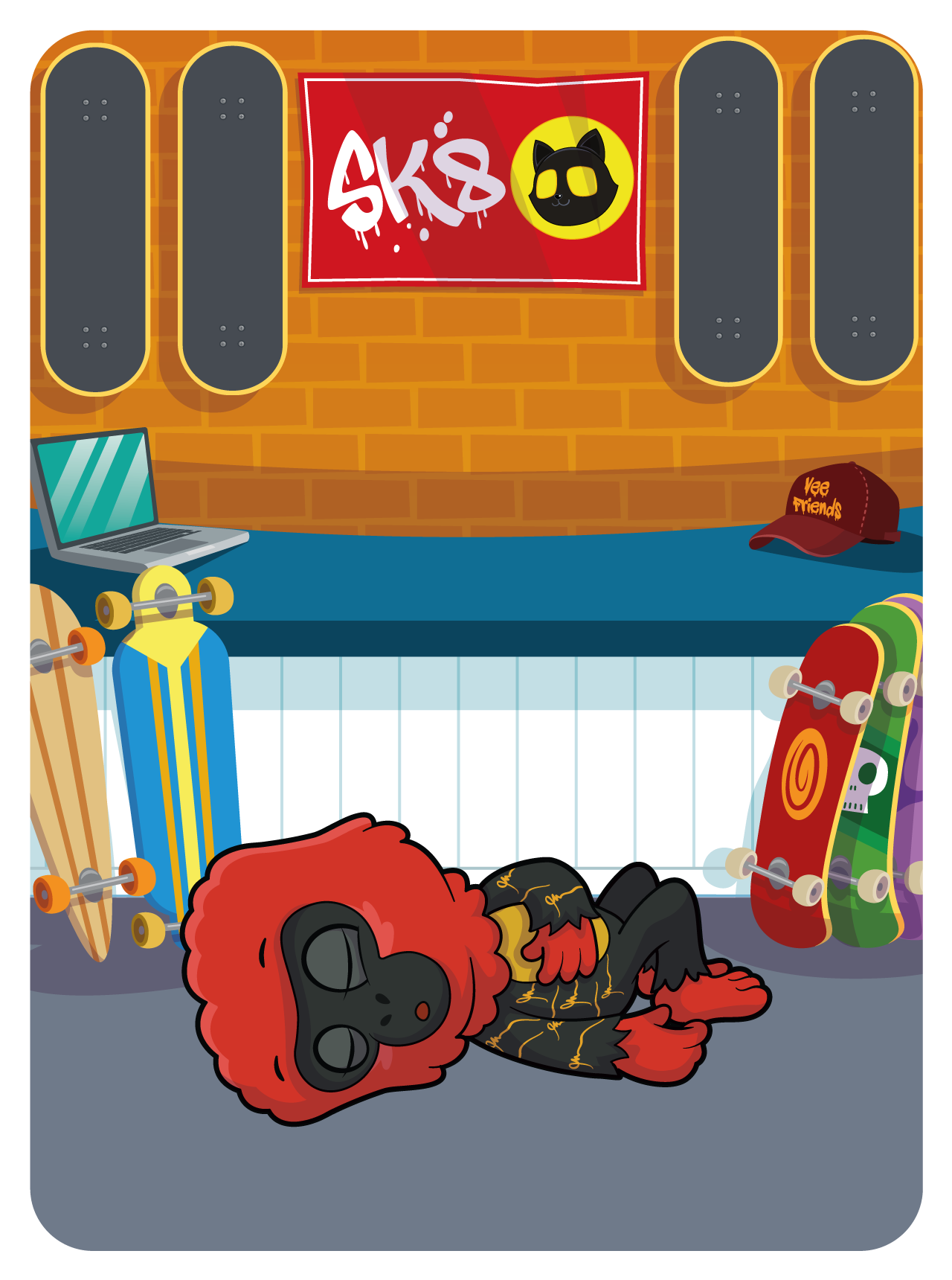 Gary Vaynerchuk - VeeFriends Series 2 - Alert Ape #46054 - NFT # 46054