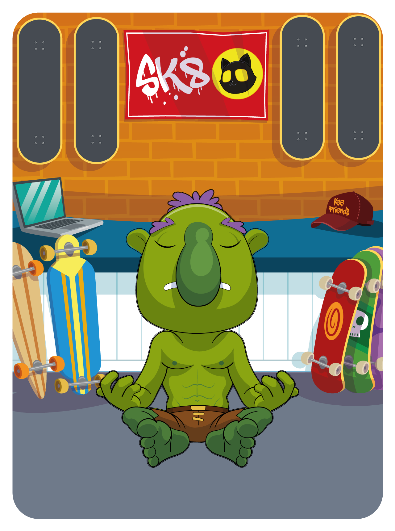 Gary Vaynerchuk - VeeFriends Series 2 - Tidy Troll #46068 - NFT # 46068