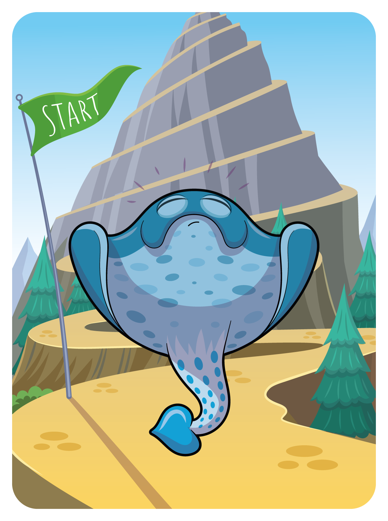 Macho Manta Ray #46104