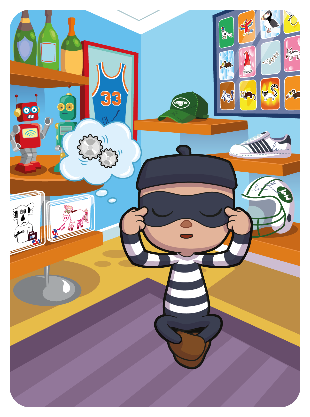 Gary Vaynerchuk - VeeFriends Series 2 - Befuddled Burglar #46172 - NFT # 46172