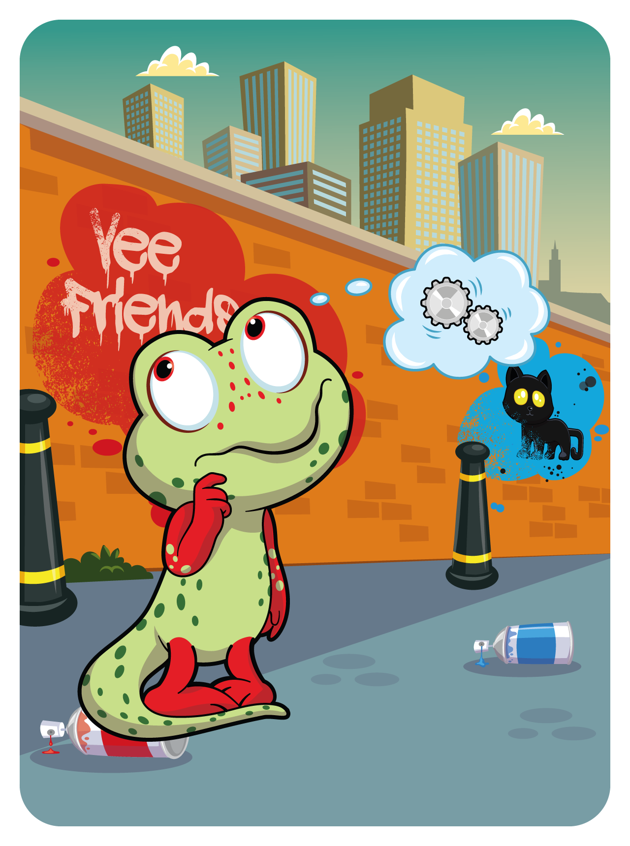 Gary Vaynerchuk - VeeFriends Series 2 - Sentimental Salamander #46286 - NFT # 46286