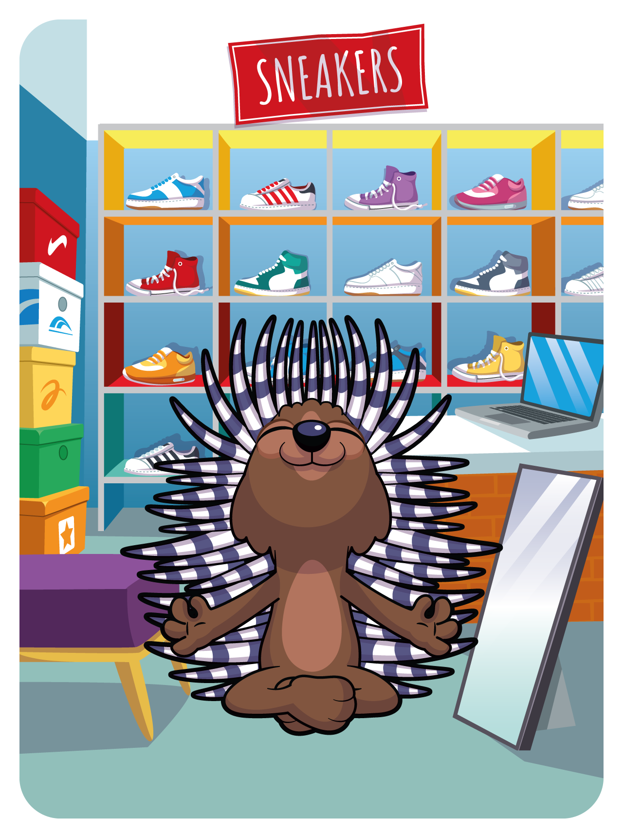 Gary Vaynerchuk - VeeFriends Series 2 - Positive Porcupine #46383 - NFT # 46383