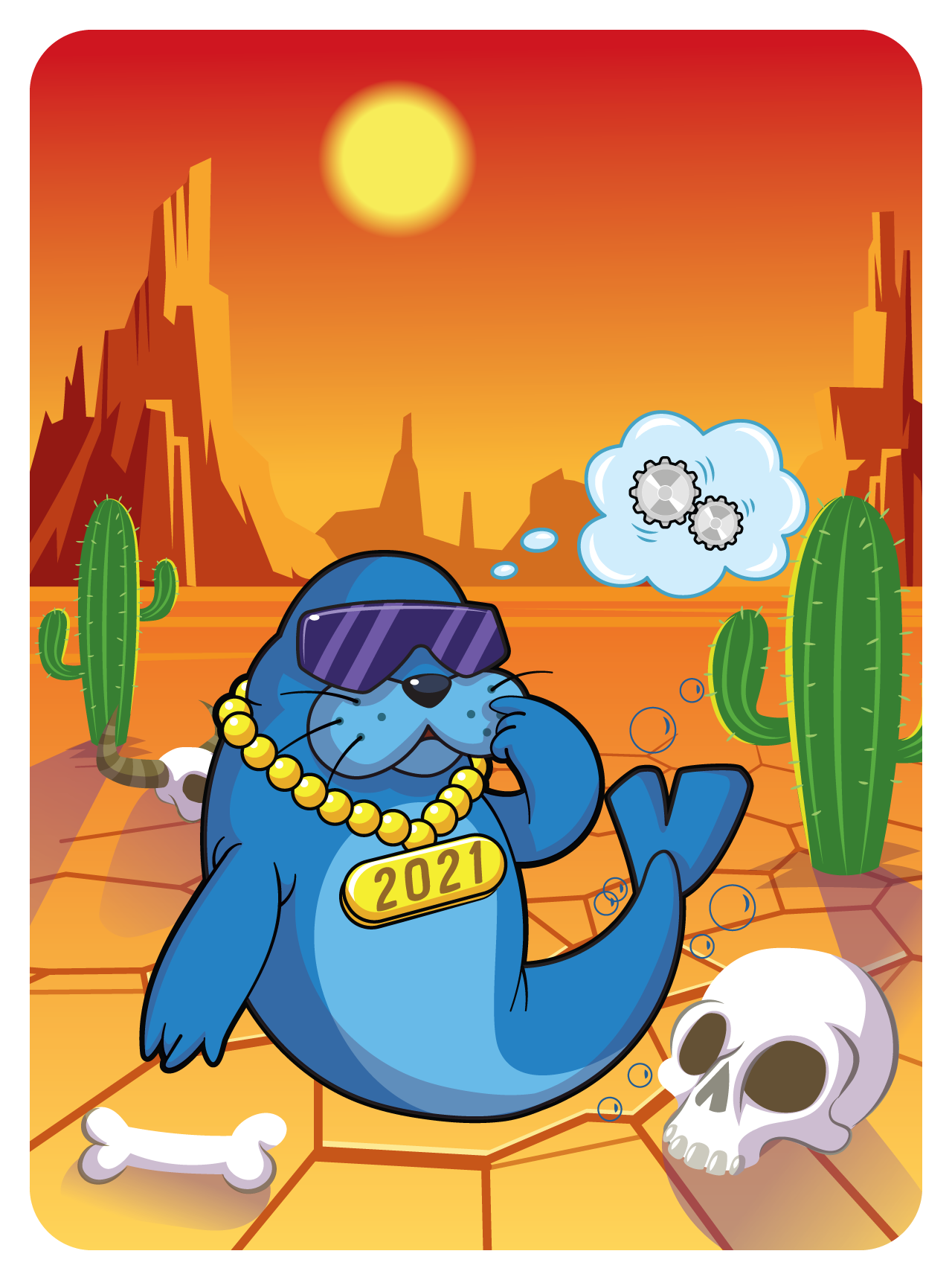 Gary Vaynerchuk - VeeFriends Series 2 - Swaggy Sea Lion #46490 - NFT # 46490