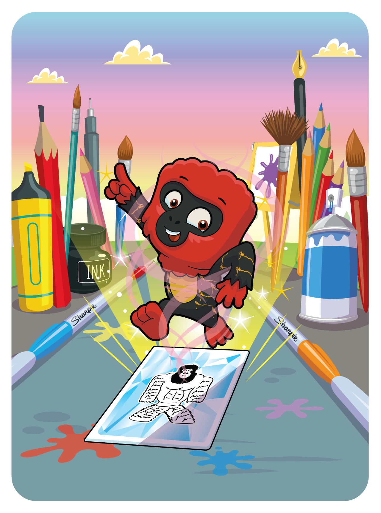 Gary Vaynerchuk - VeeFriends Series 2 - Alert Ape #465 - NFT # 465