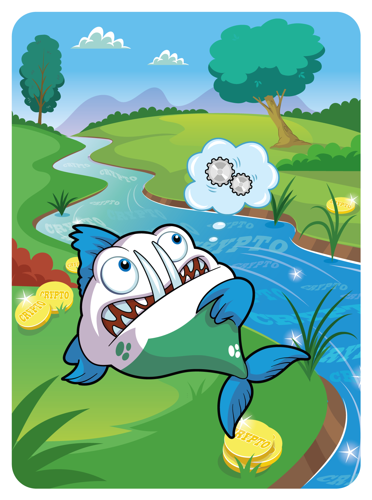 Gary Vaynerchuk - VeeFriends Series 2 - Proactive Piranha #46533 - NFT # 46533