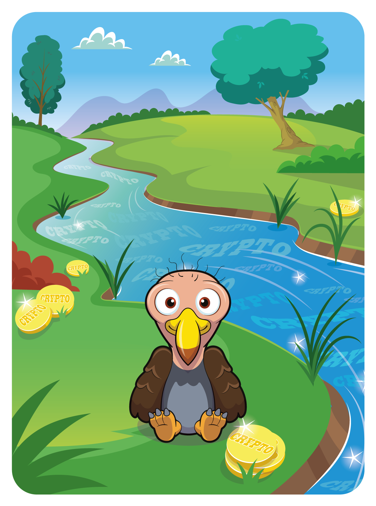 Gary Vaynerchuk - VeeFriends Series 2 - Bubbly Buzzard #46552 - NFT # 46552