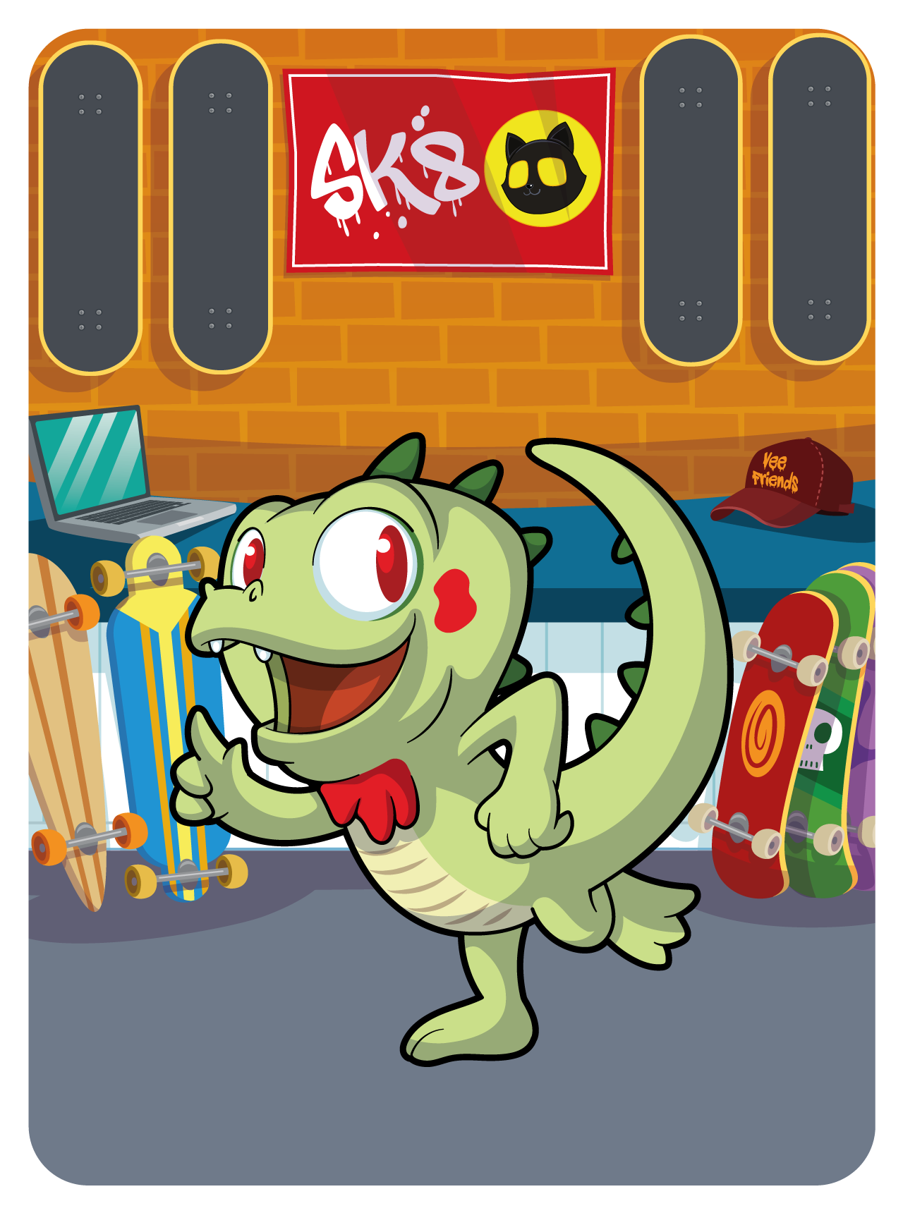 Gary Vaynerchuk - VeeFriends Series 2 - Intuitive Iguana #46569 - NFT # 46569