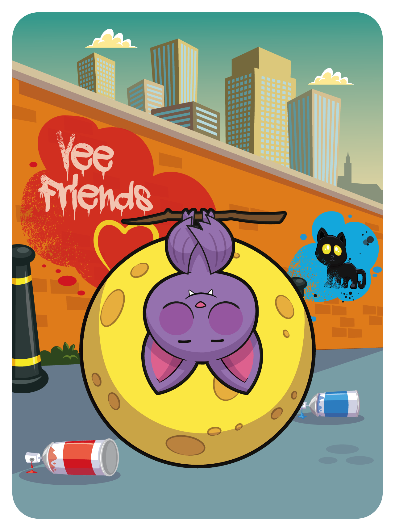 Gary Vaynerchuk - VeeFriends Series 2 - Bold As Fuck Bat #46649 - NFT # 46649