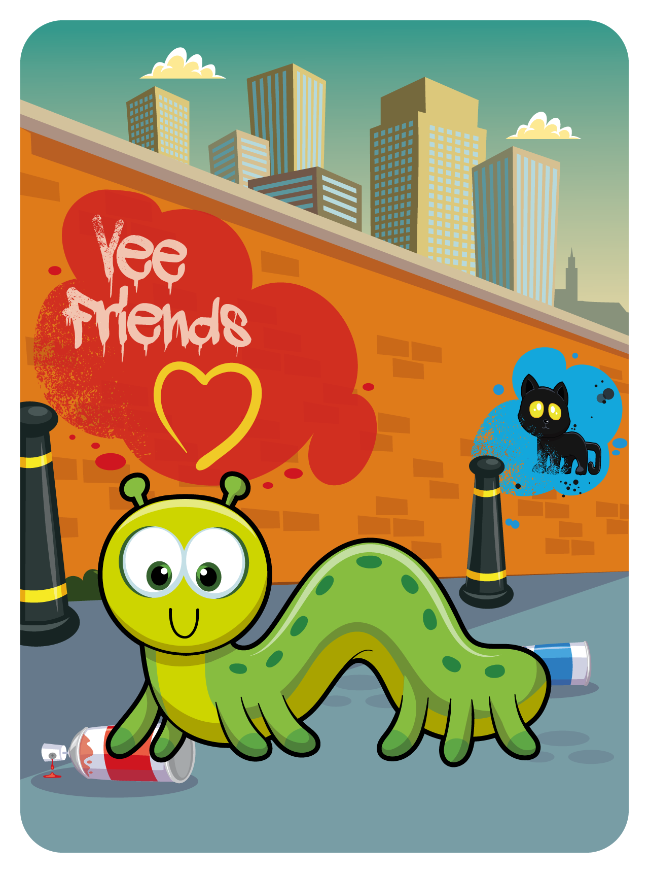 Gary Vaynerchuk - VeeFriends Series 2 - Independent Inch Worm #46687 - NFT # 46687
