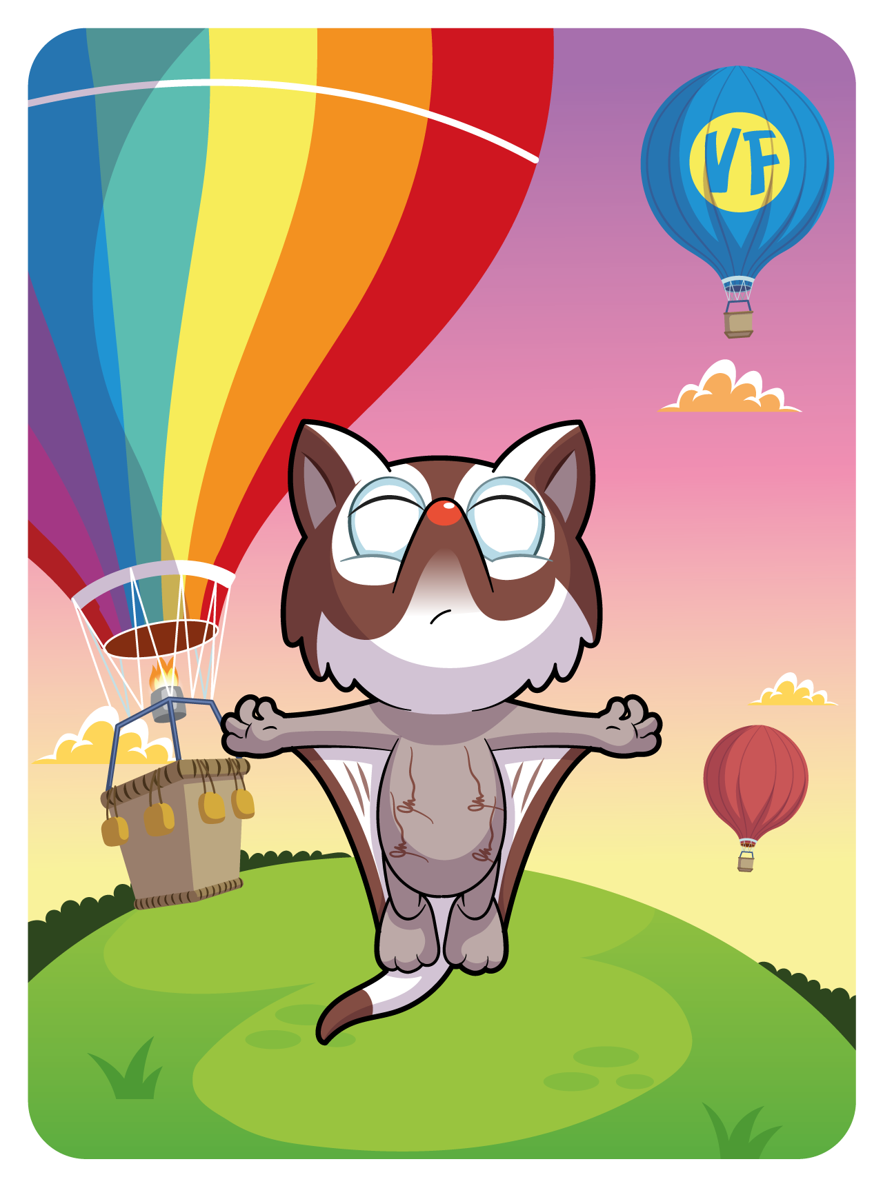 Gary Vaynerchuk - VeeFriends Series 2 - Gleeful Sugar Glider #46812 - NFT # 46812