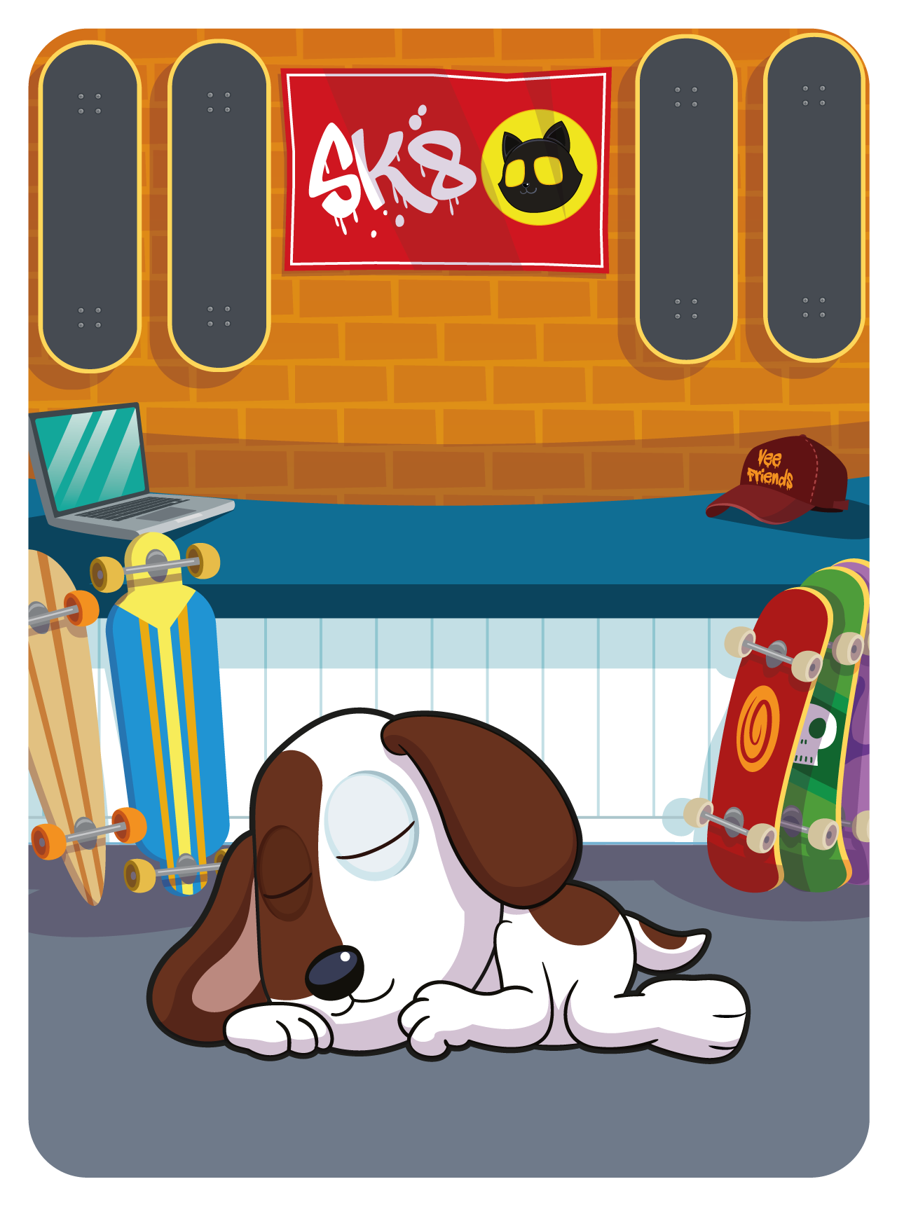 Gary Vaynerchuk - VeeFriends Series 2 - Dialed In Dog #46828 - NFT # 46828