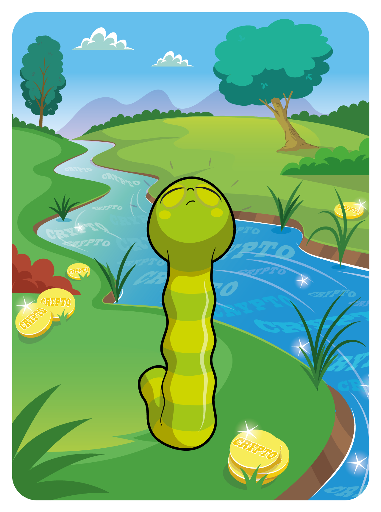 Gary Vaynerchuk - VeeFriends Series 2 - Glowing Glow Worm #46833 - NFT # 46833