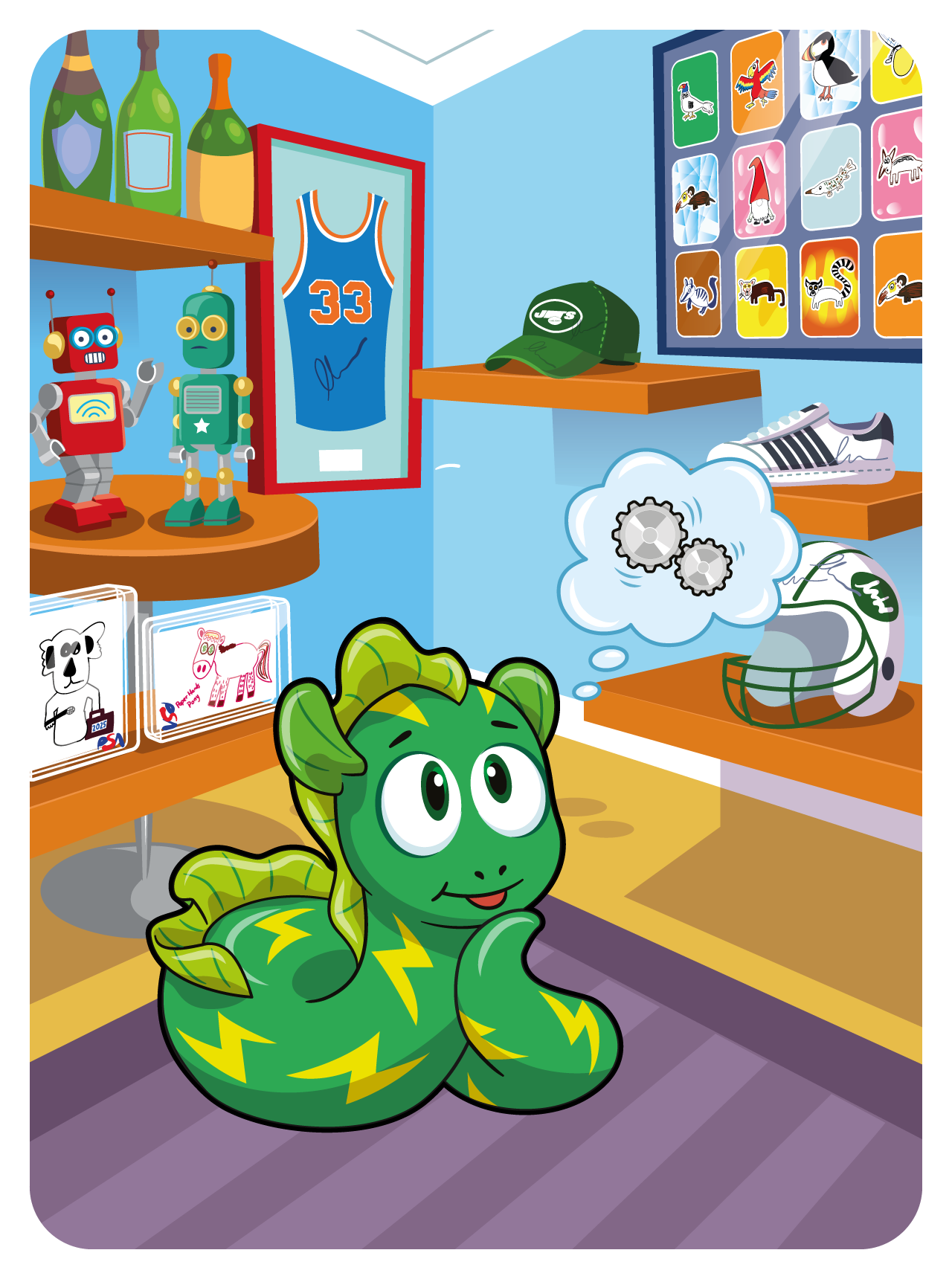 Energetic Electric Eel #46993