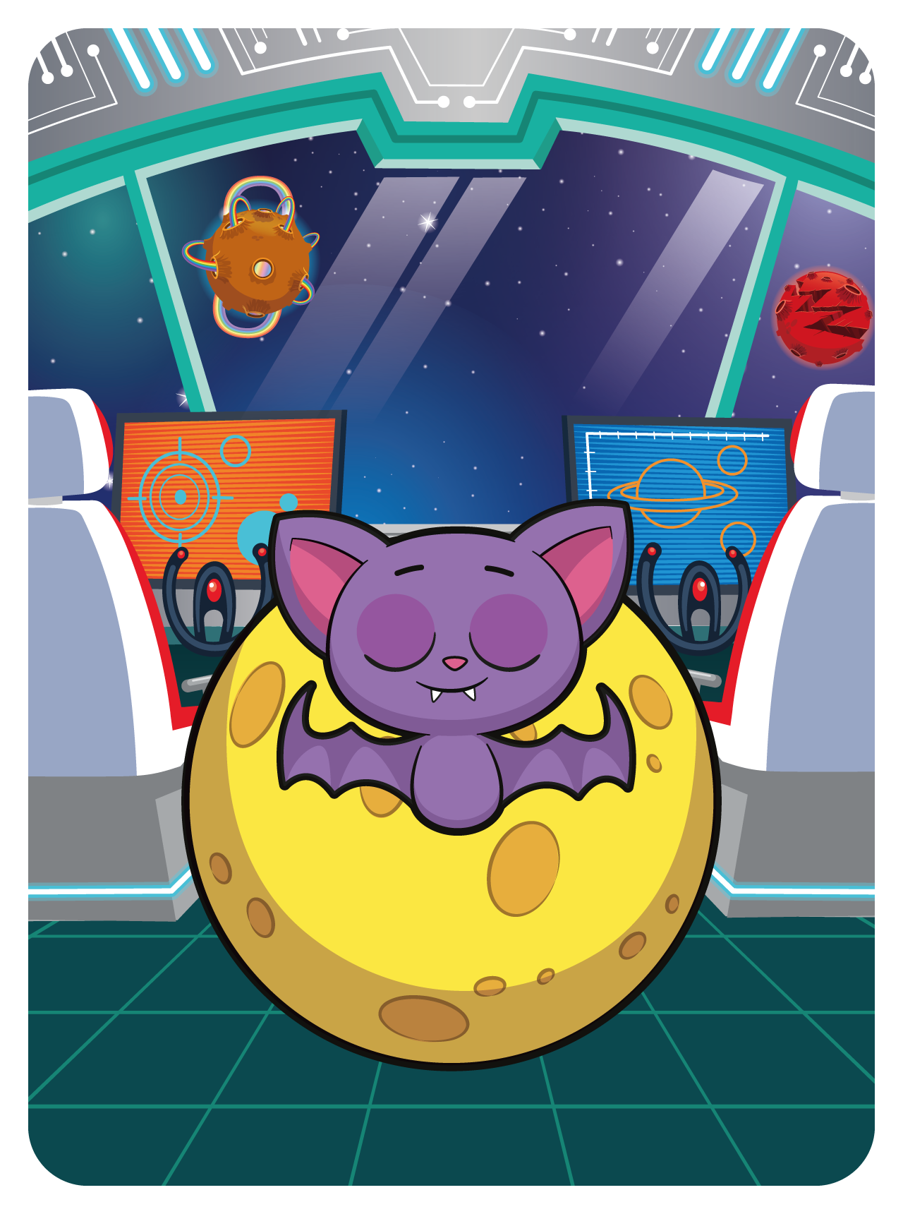 Gary Vaynerchuk - VeeFriends Series 2 - Bold As Fuck Bat #47054 - NFT # 47054