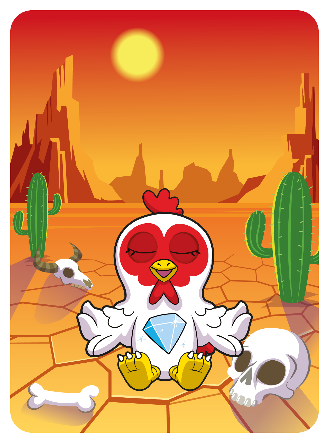 Gary Vaynerchuk - VeeFriends Series 2 - "Diamond Hands" Hen #47066 - NFT # 47066