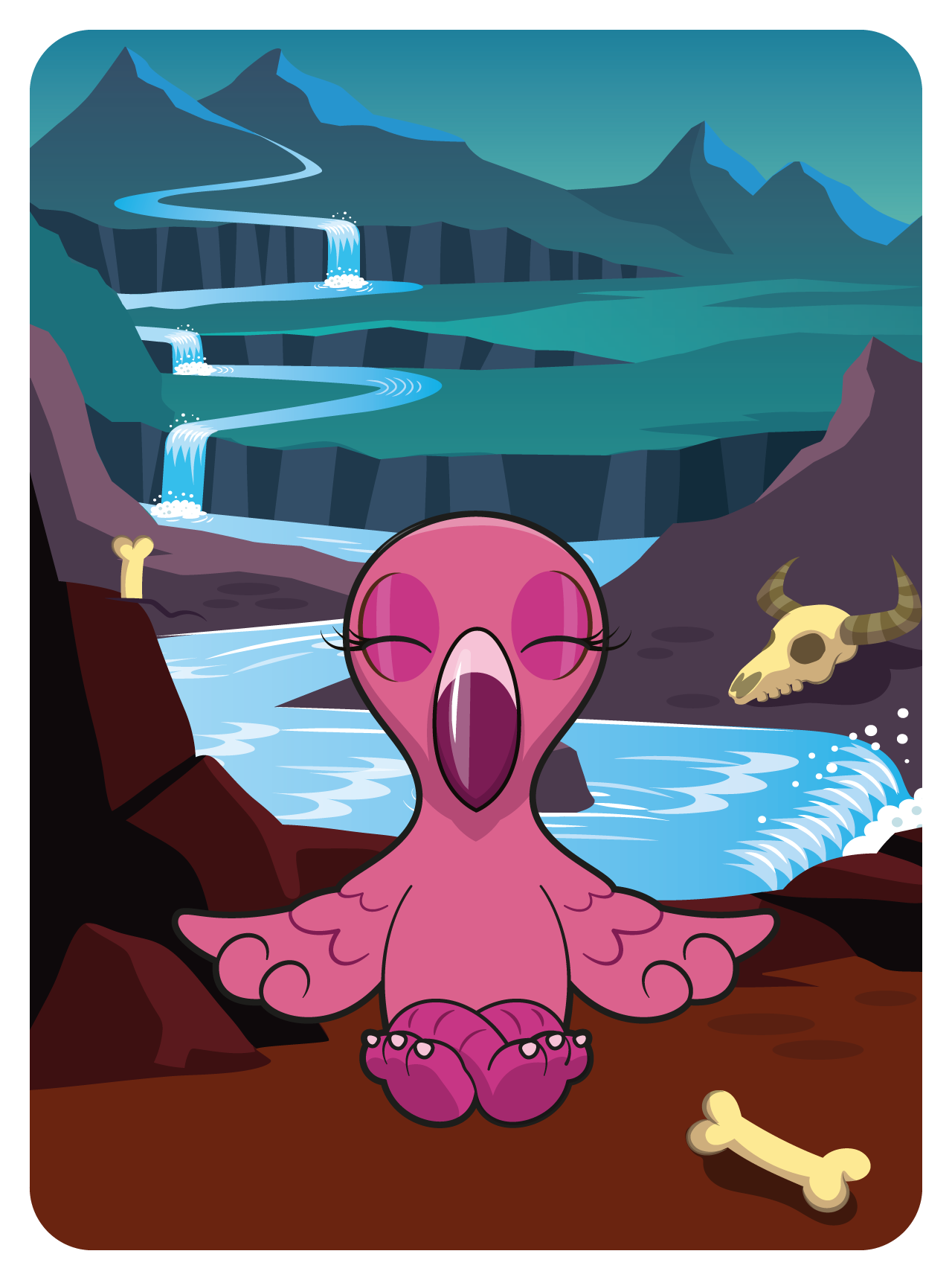 Gary Vaynerchuk - VeeFriends Series 2 - Forthright Flamingo #47083 - NFT # 47083