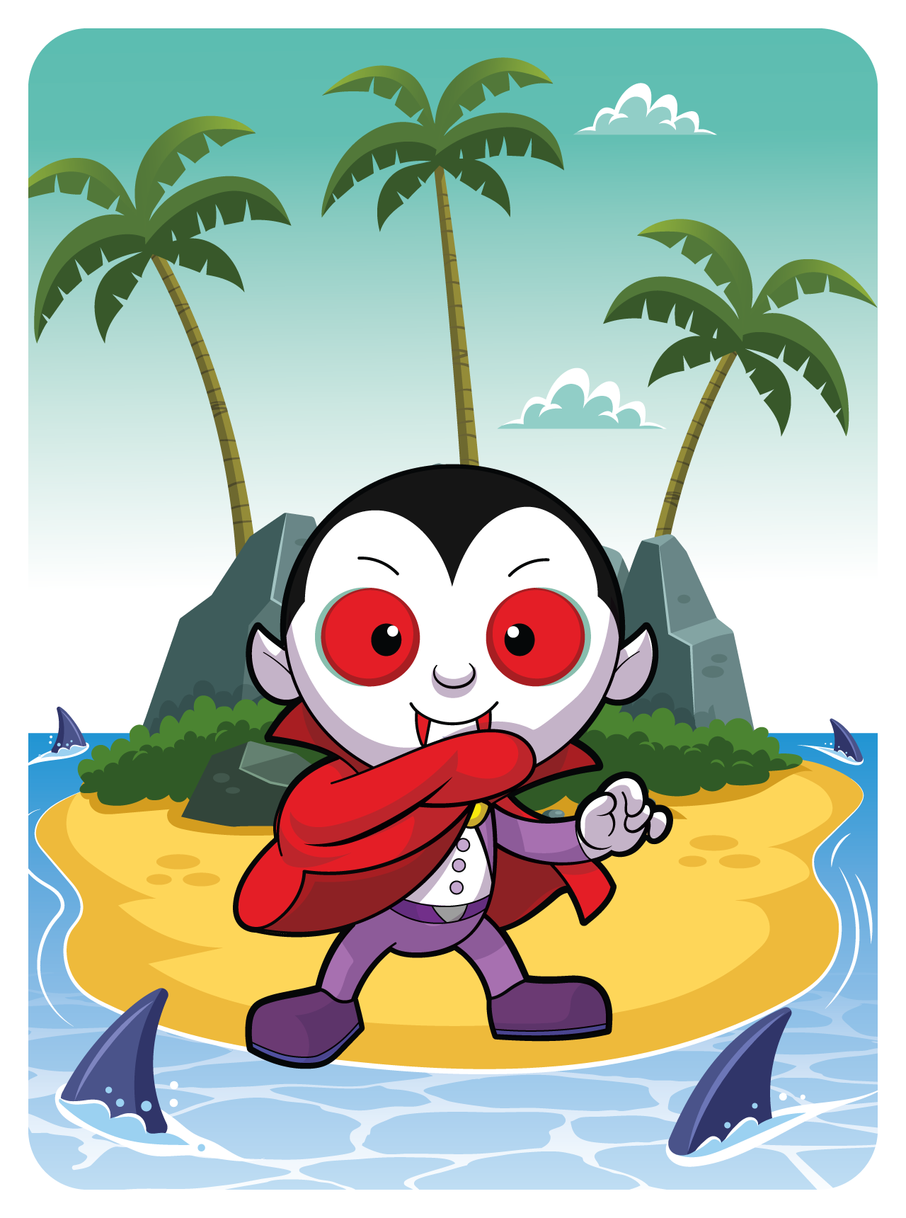 Gary Vaynerchuk - VeeFriends Series 2 - Vibe'n Vampire #47169 - NFT # 47169