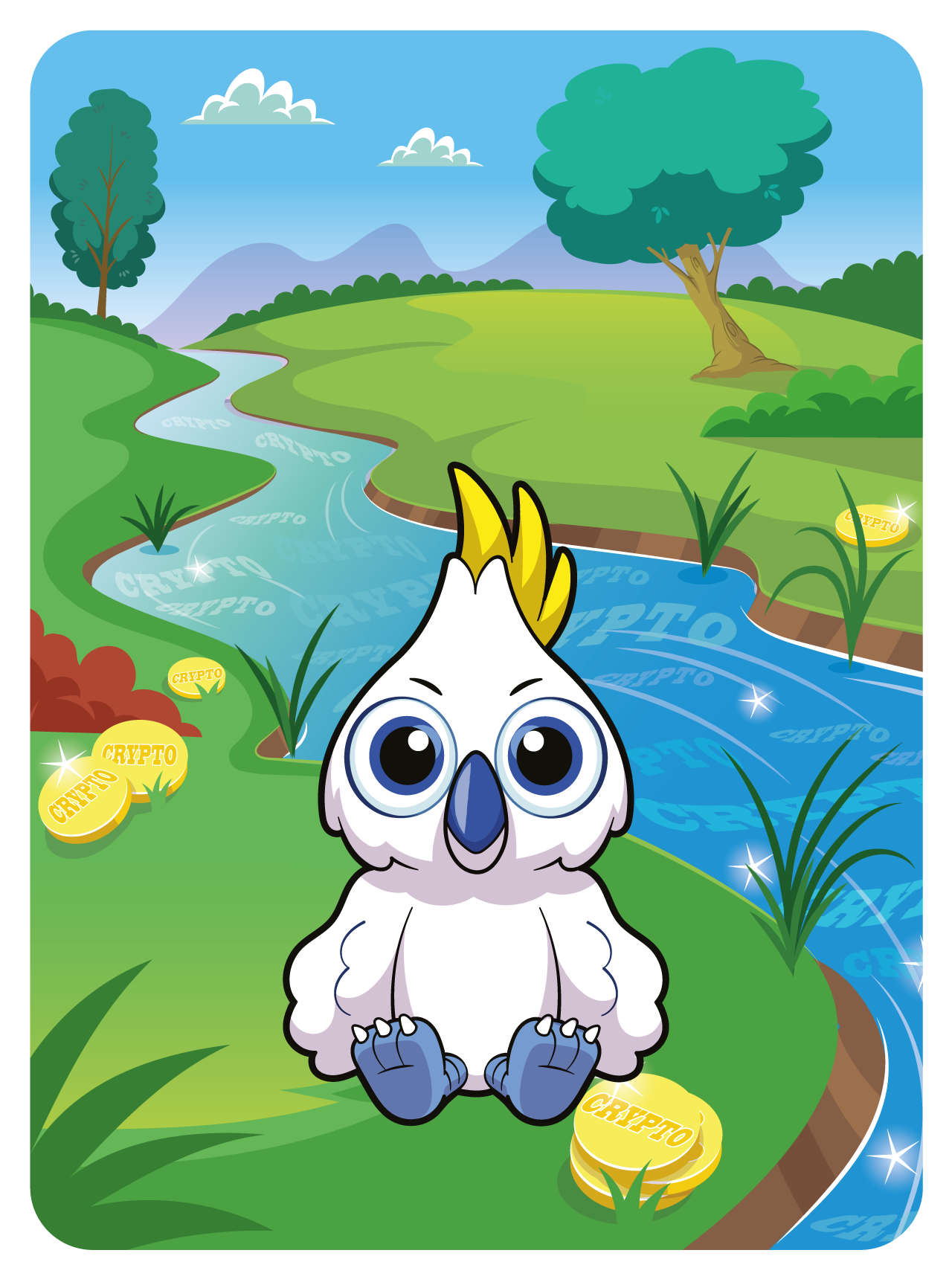 Gary Vaynerchuk - VeeFriends Series 2 - Courageous Cockatoo #47214 - NFT # 47214