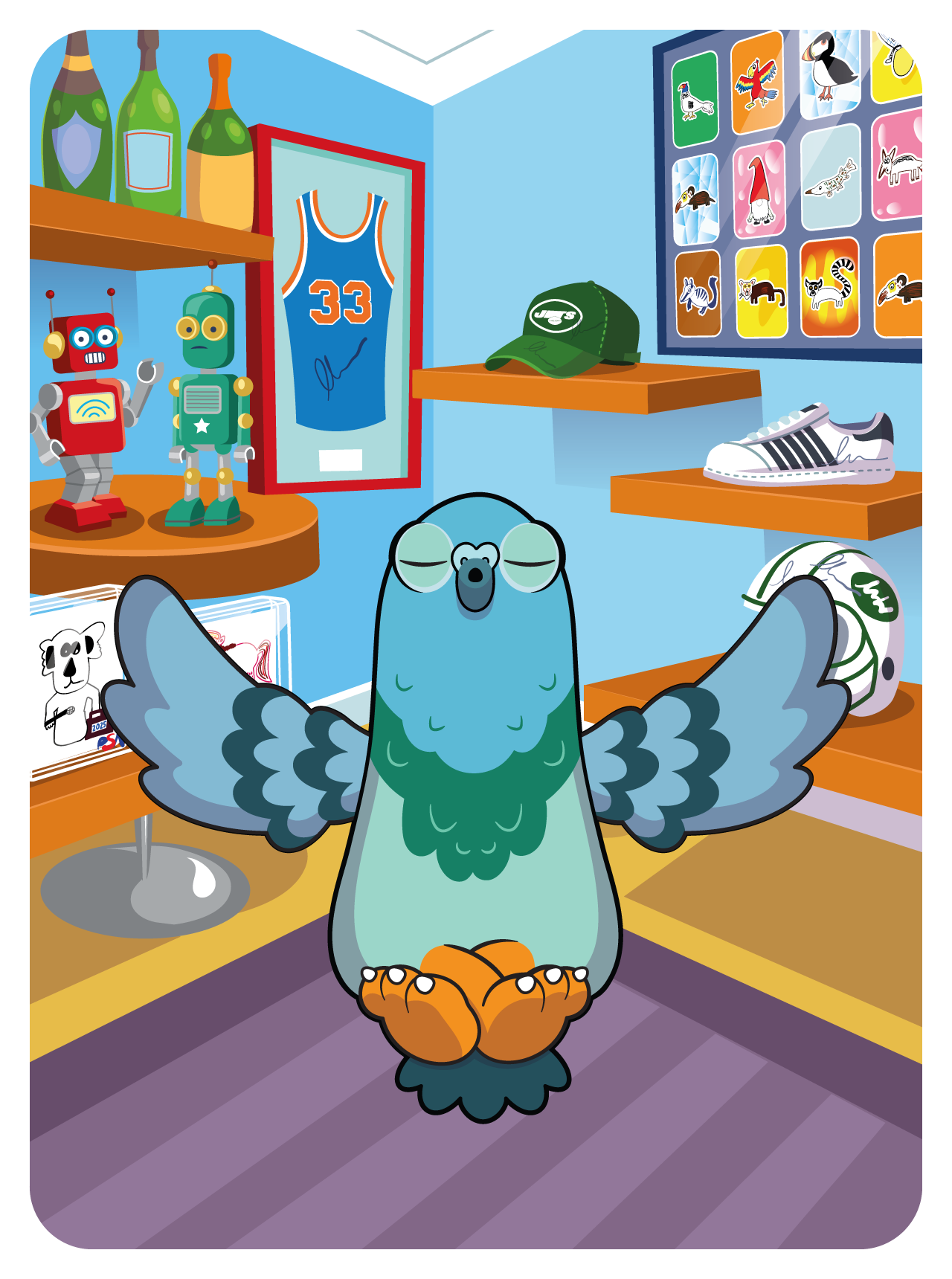 Gary Vaynerchuk - VeeFriends Series 2 - Persuasive Pigeon #47410 - NFT # 47410