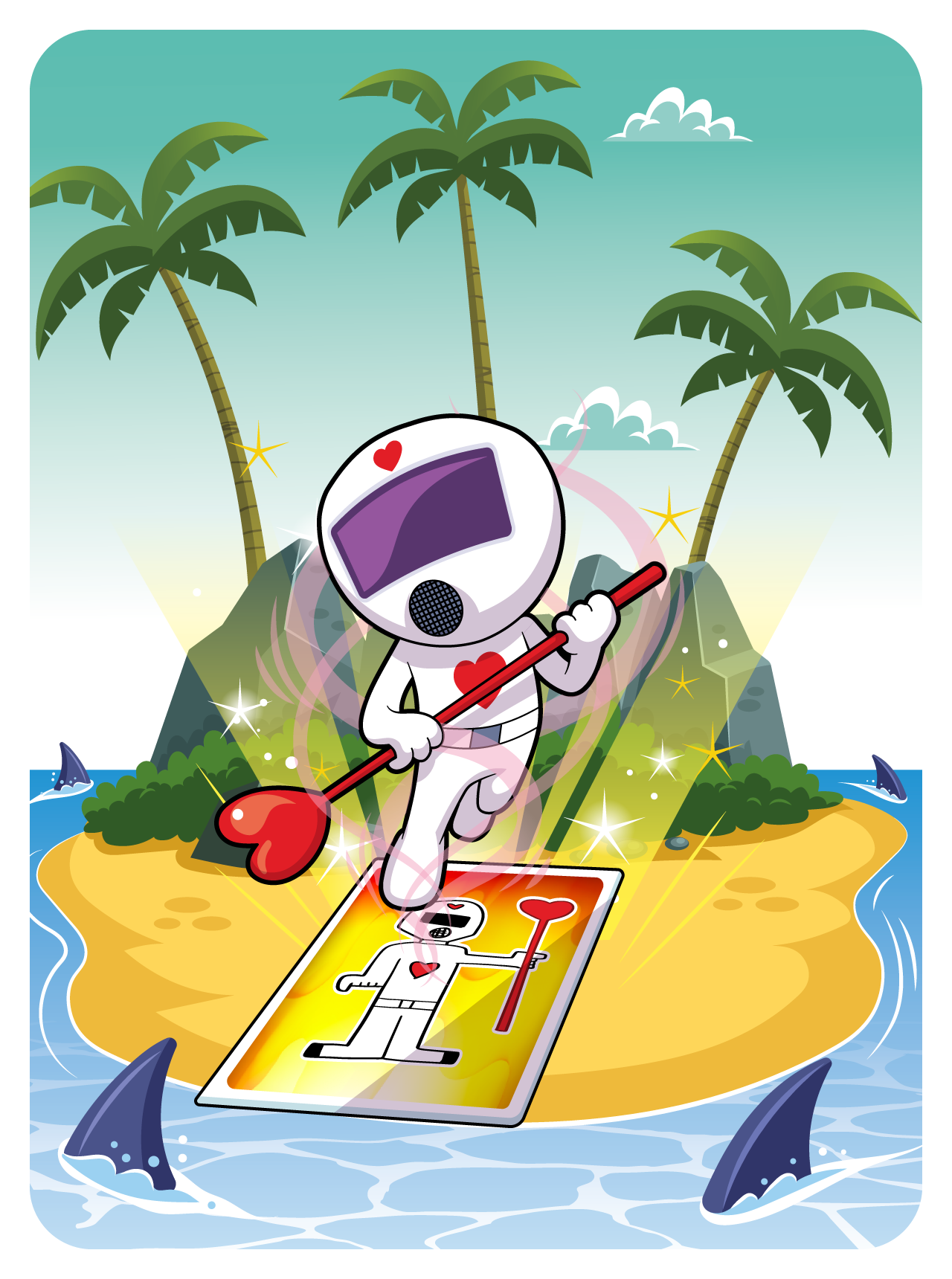 Gary Vaynerchuk - VeeFriends Series 2 - Heart-Trooper #4750 - NFT # 4750