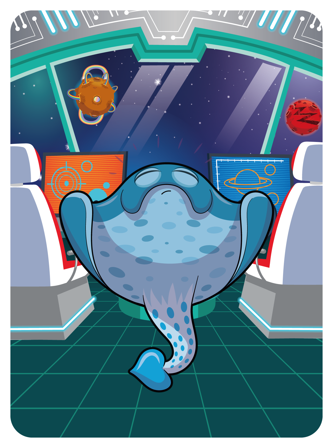 Gary Vaynerchuk - VeeFriends Series 2 - Macho Manta Ray #47562 - NFT # 47562