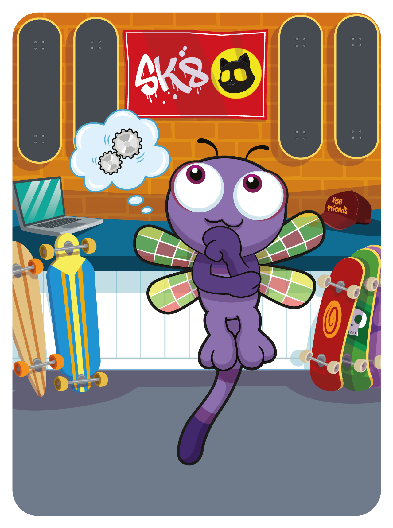 Gary Vaynerchuk - VeeFriends Series 2 - Dedicated Dragonfly #47565 - NFT # 47565