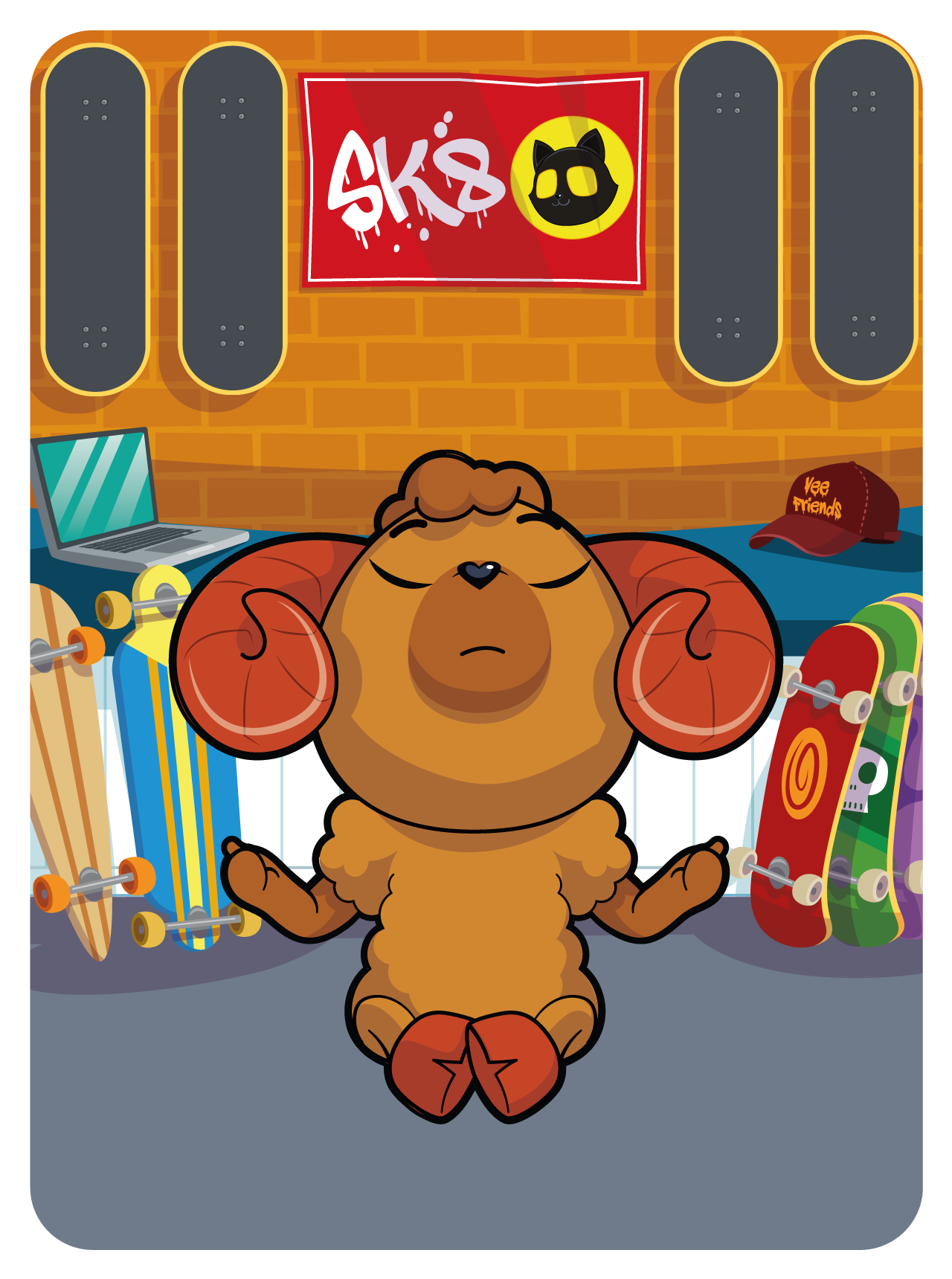 Gary Vaynerchuk - VeeFriends Series 2 - Responsive Ram #47699 - NFT # 47699