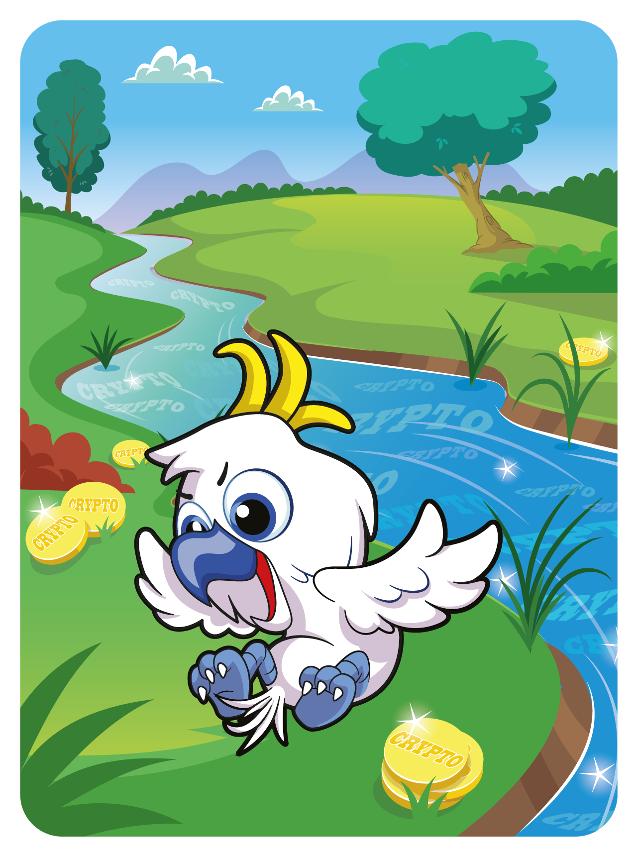 Gary Vaynerchuk - VeeFriends Series 2 - Courageous Cockatoo #47711 - NFT # 47711