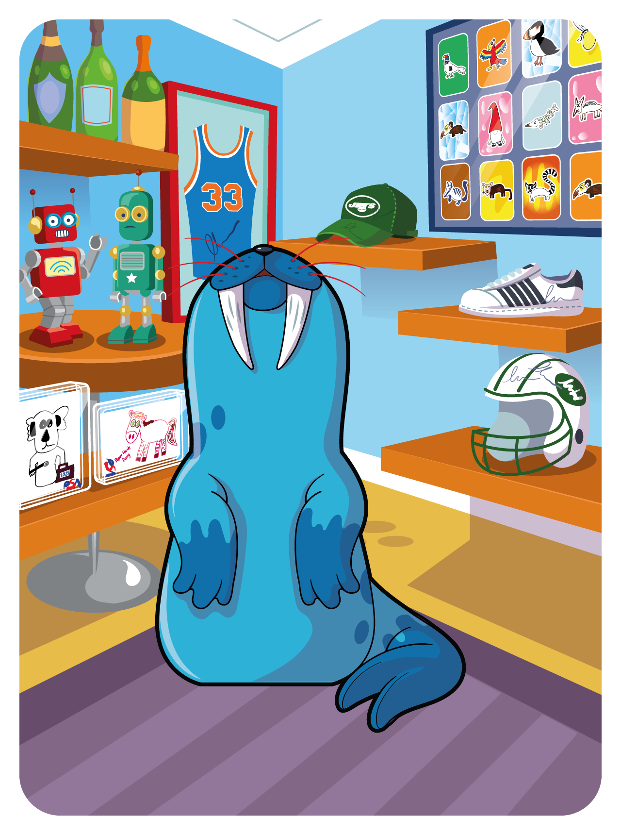 Gary Vaynerchuk - VeeFriends Series 2 - Woke Walrus #47729 - NFT # 47729