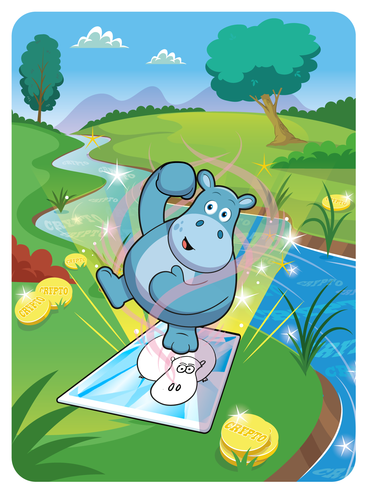 Gary Vaynerchuk - VeeFriends Series 2 - Helpful Hippo #4780 - NFT # 4780