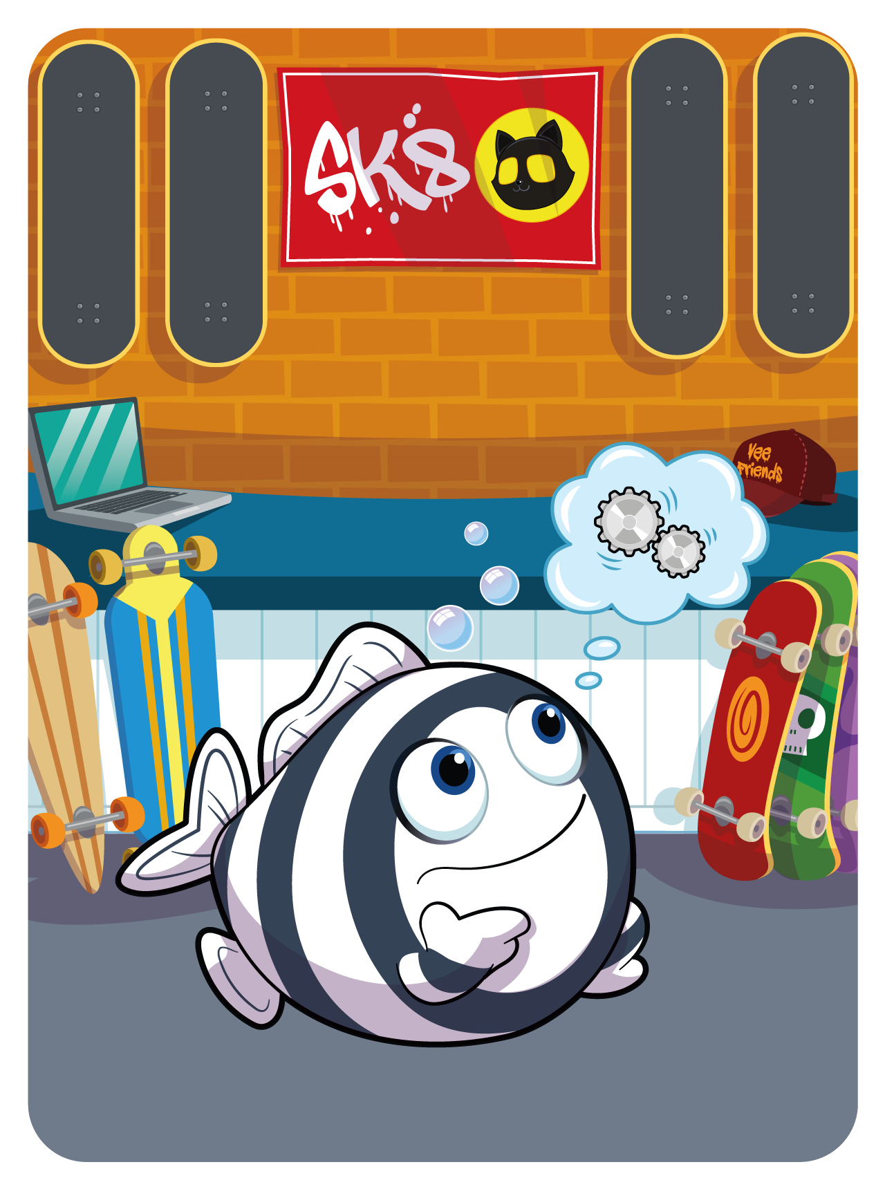 Gary Vaynerchuk - VeeFriends Series 2 - Brilliant Barb #47869 - NFT # 47869