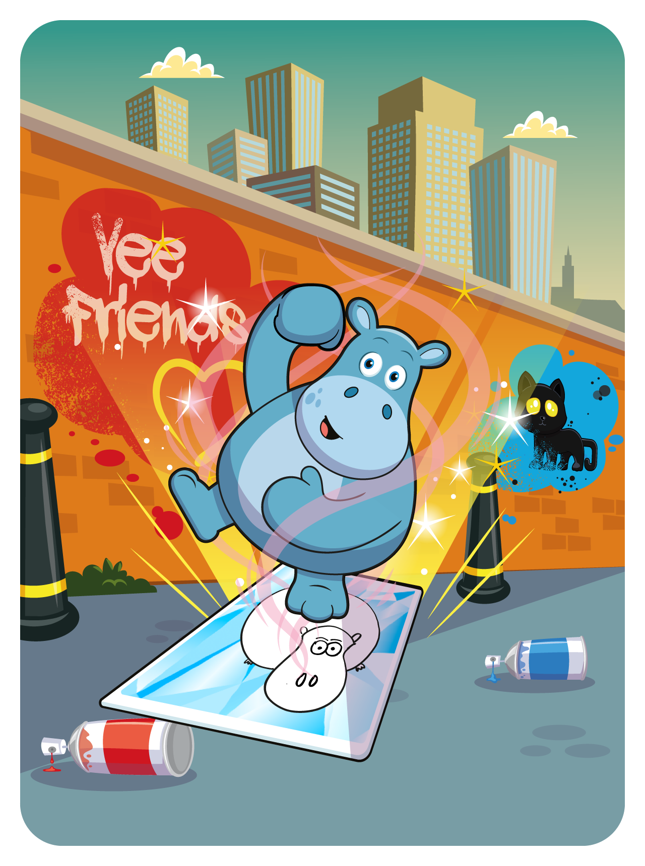Gary Vaynerchuk - VeeFriends Series 2 - Helpful Hippo #4807 - NFT # 4807