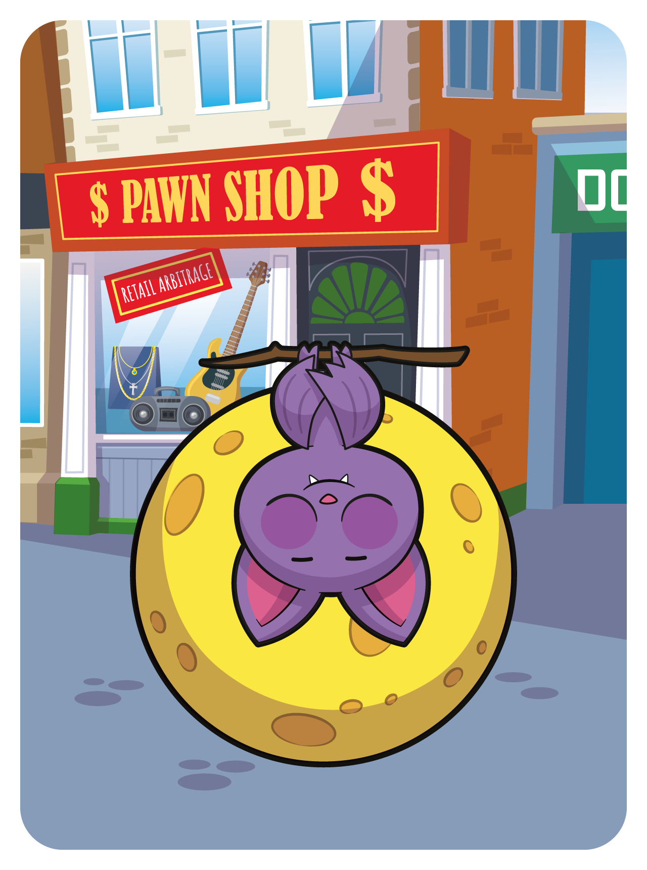 Gary Vaynerchuk - VeeFriends Series 2 - Bold As Fuck Bat #48082 - NFT # 48082