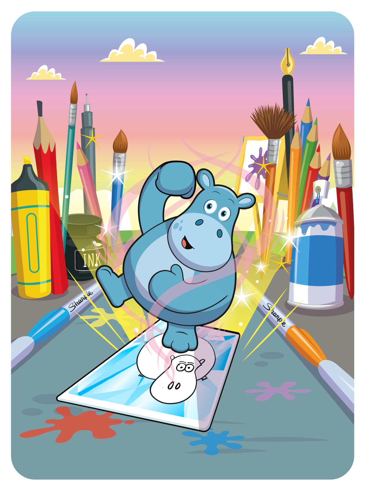 Gary Vaynerchuk - VeeFriends Series 2 - Helpful Hippo #4809 - NFT # 4809