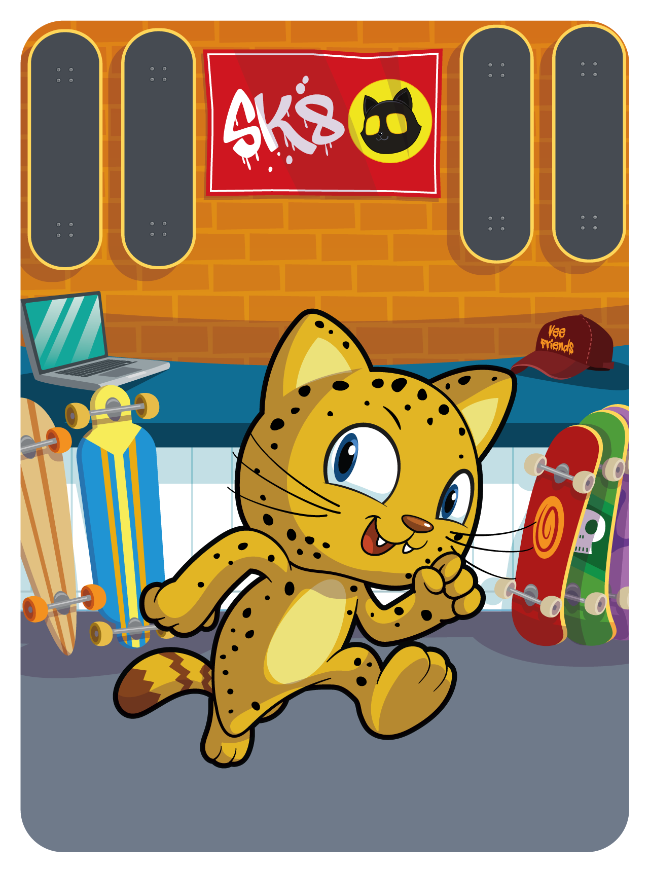 Gary Vaynerchuk - VeeFriends Series 2 - Boss Bobcat #48175 - NFT # 48175