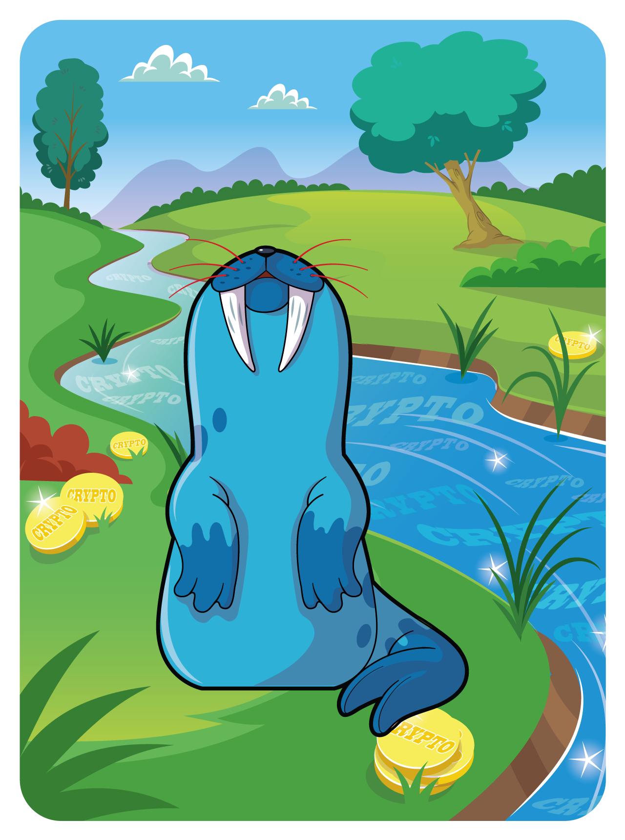 Gary Vaynerchuk - VeeFriends Series 2 - Woke Walrus #48220 - NFT # 48220