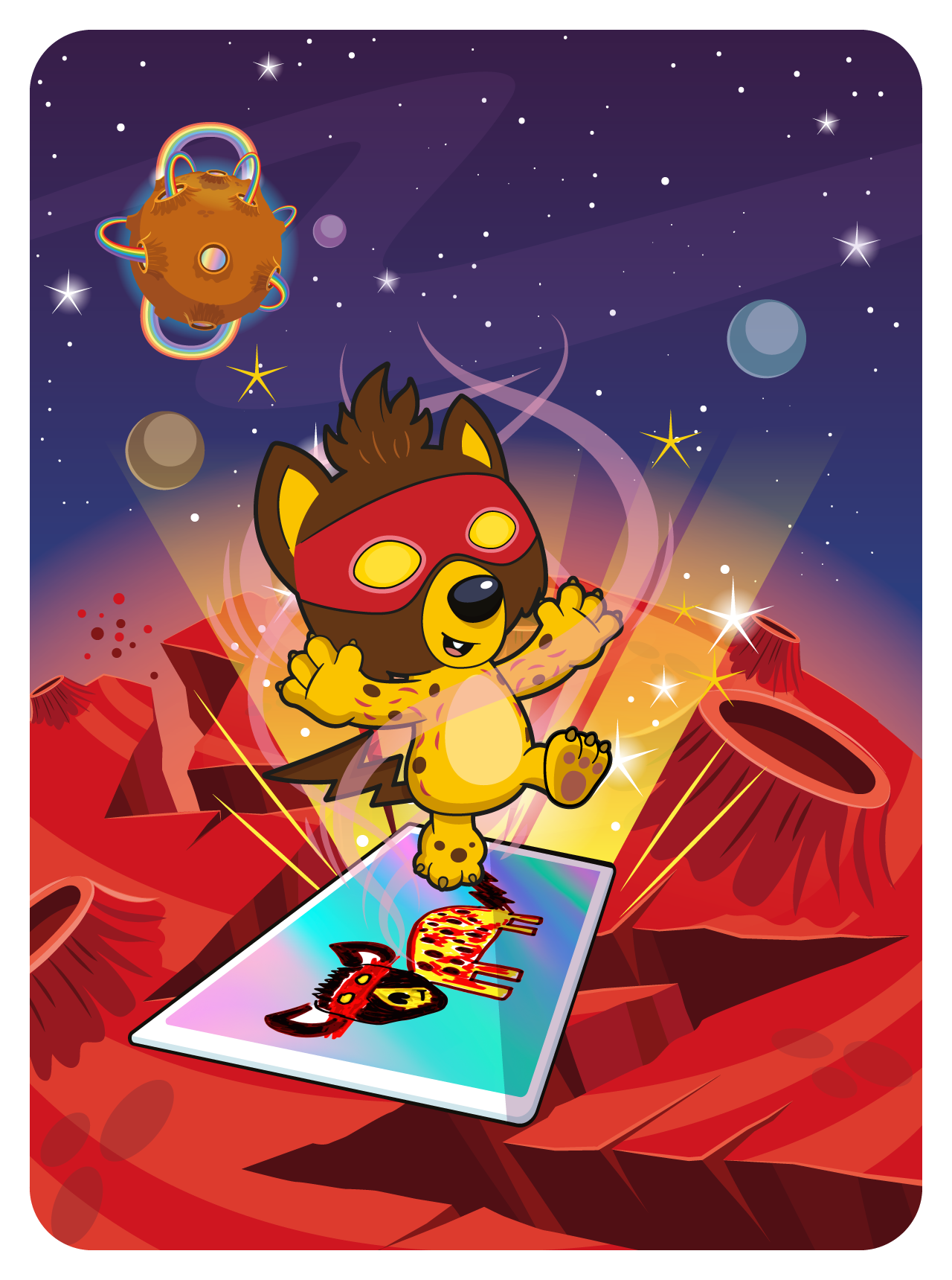 Gary Vaynerchuk - VeeFriends Series 2 - Hodl Hyena #4843 - NFT # 4843