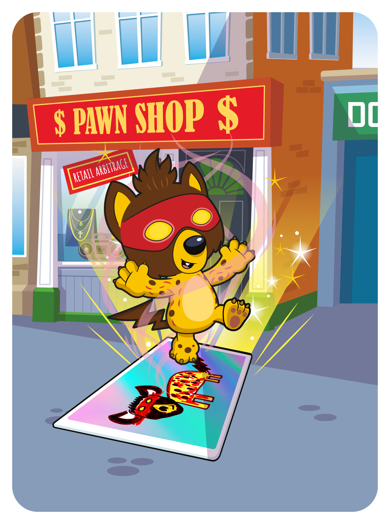 Gary Vaynerchuk - VeeFriends Series 2 - Hodl Hyena #4845 - NFT # 4845