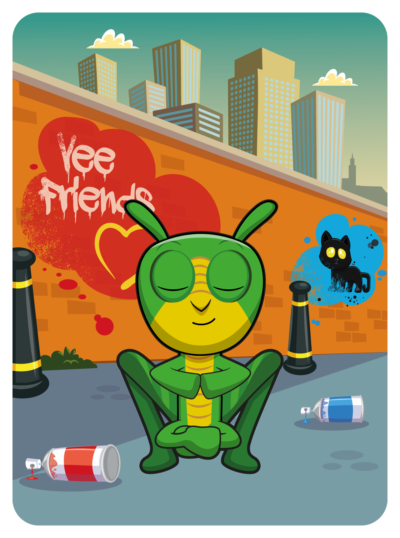 Gary Vaynerchuk - VeeFriends Series 2 - Gracious Grasshopper #48462 - NFT # 48462