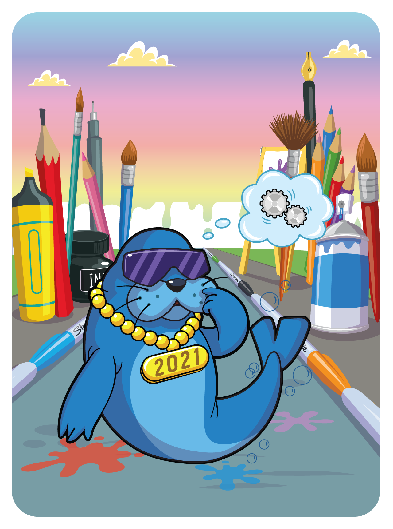 Gary Vaynerchuk - VeeFriends Series 2 - Swaggy Sea Lion #48498 - NFT # 48498