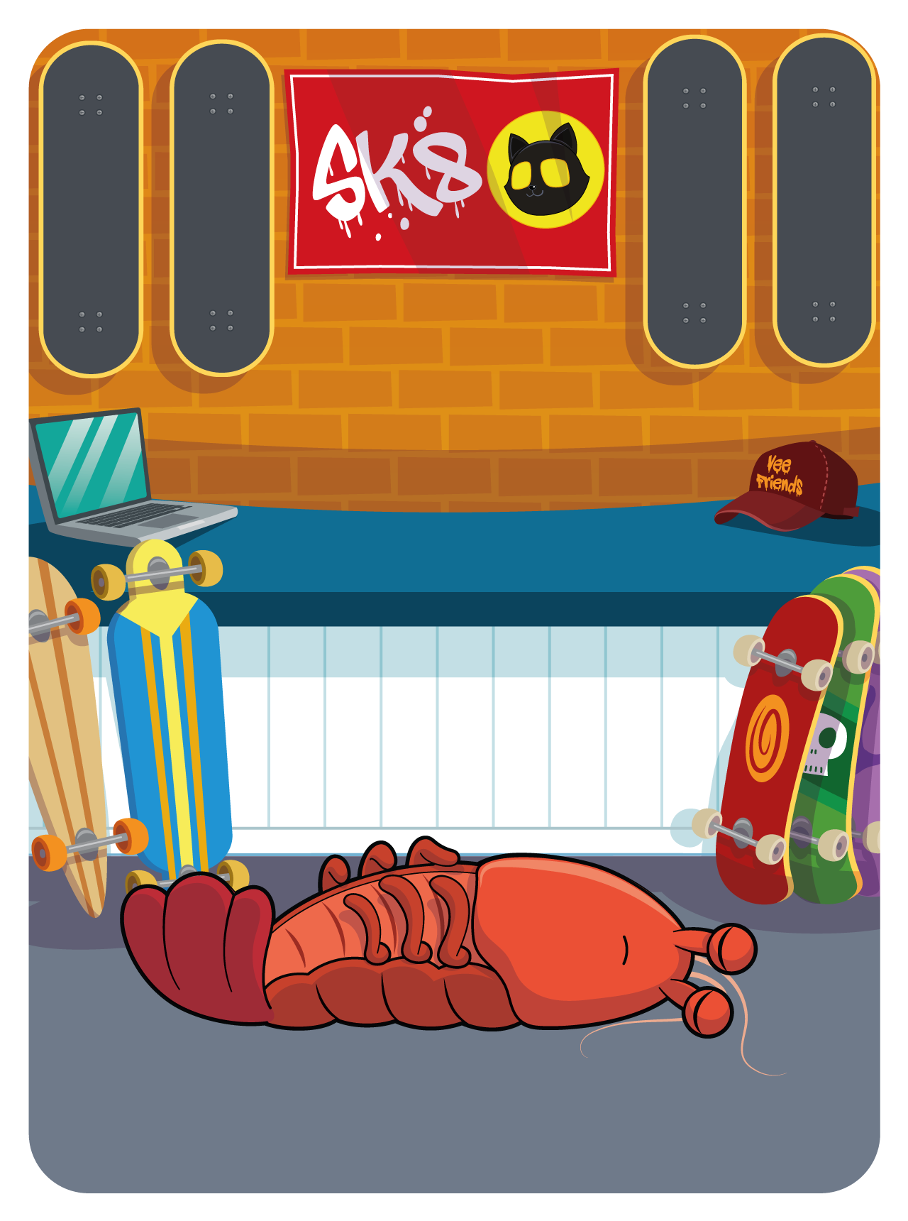 Gary Vaynerchuk - VeeFriends Series 2 - Sufficient Shrimp #48503 - NFT # 48503