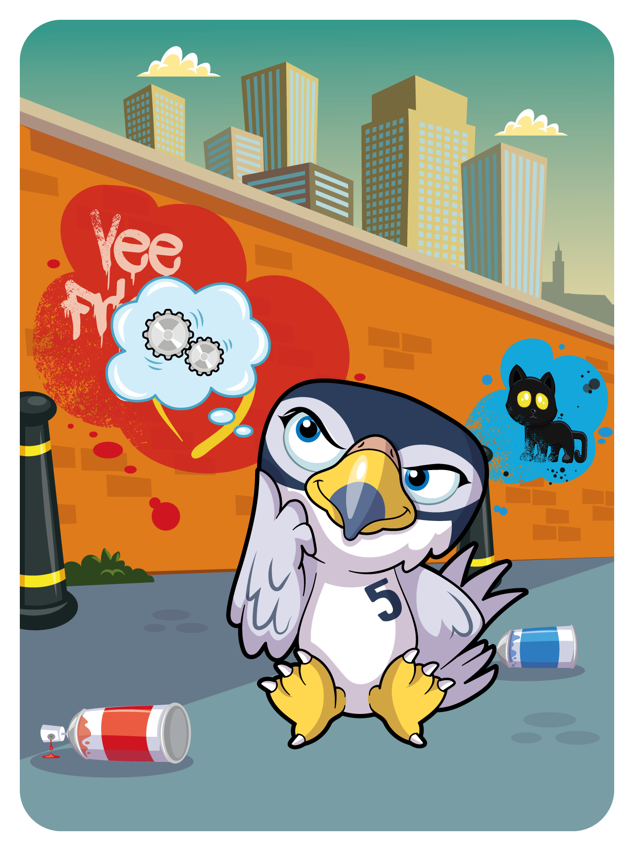 Gary Vaynerchuk - VeeFriends Series 2 - Focused Falcon #48522 - NFT # 48522