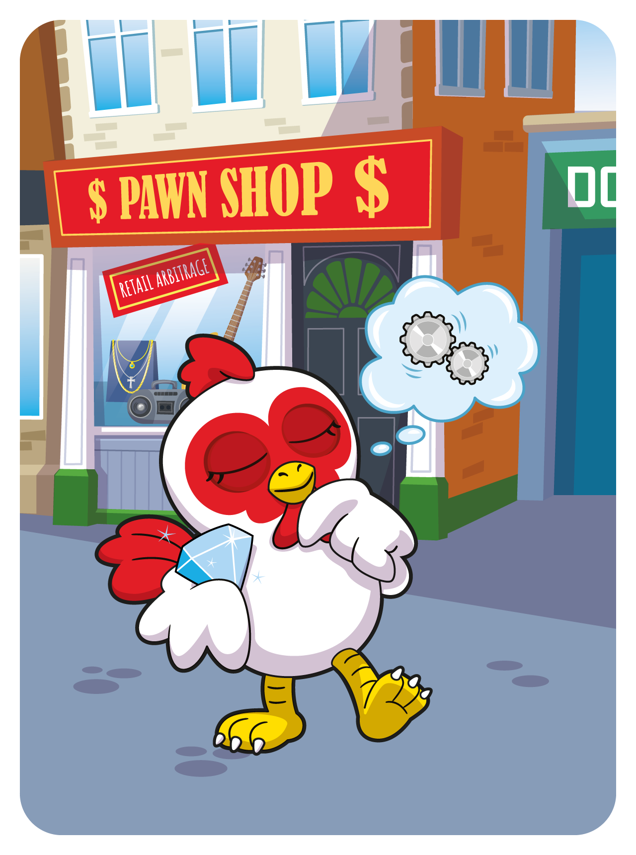 Gary Vaynerchuk - VeeFriends Series 2 - "Diamond Hands" Hen #48525 - NFT # 48525