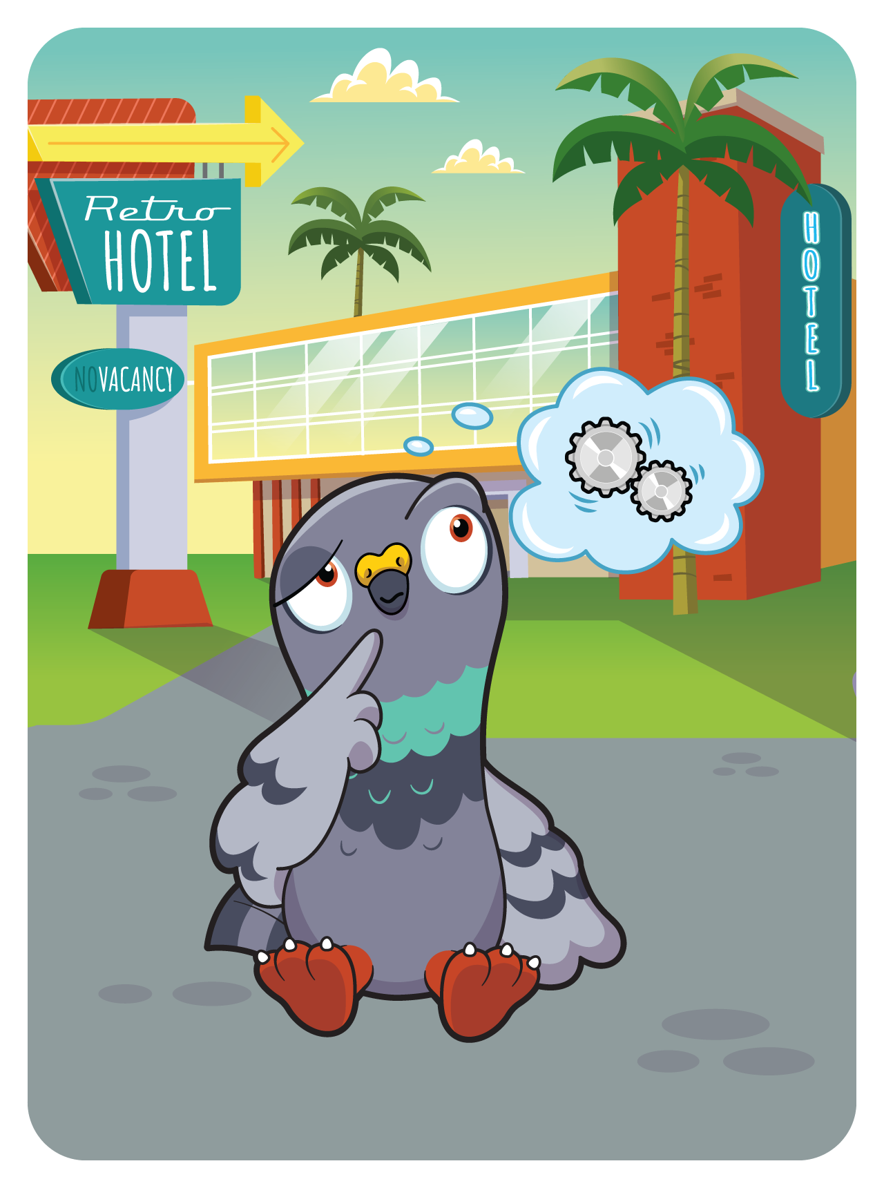 Gary Vaynerchuk - VeeFriends Series 2 - Perspective Pigeon #48560 - NFT # 48560