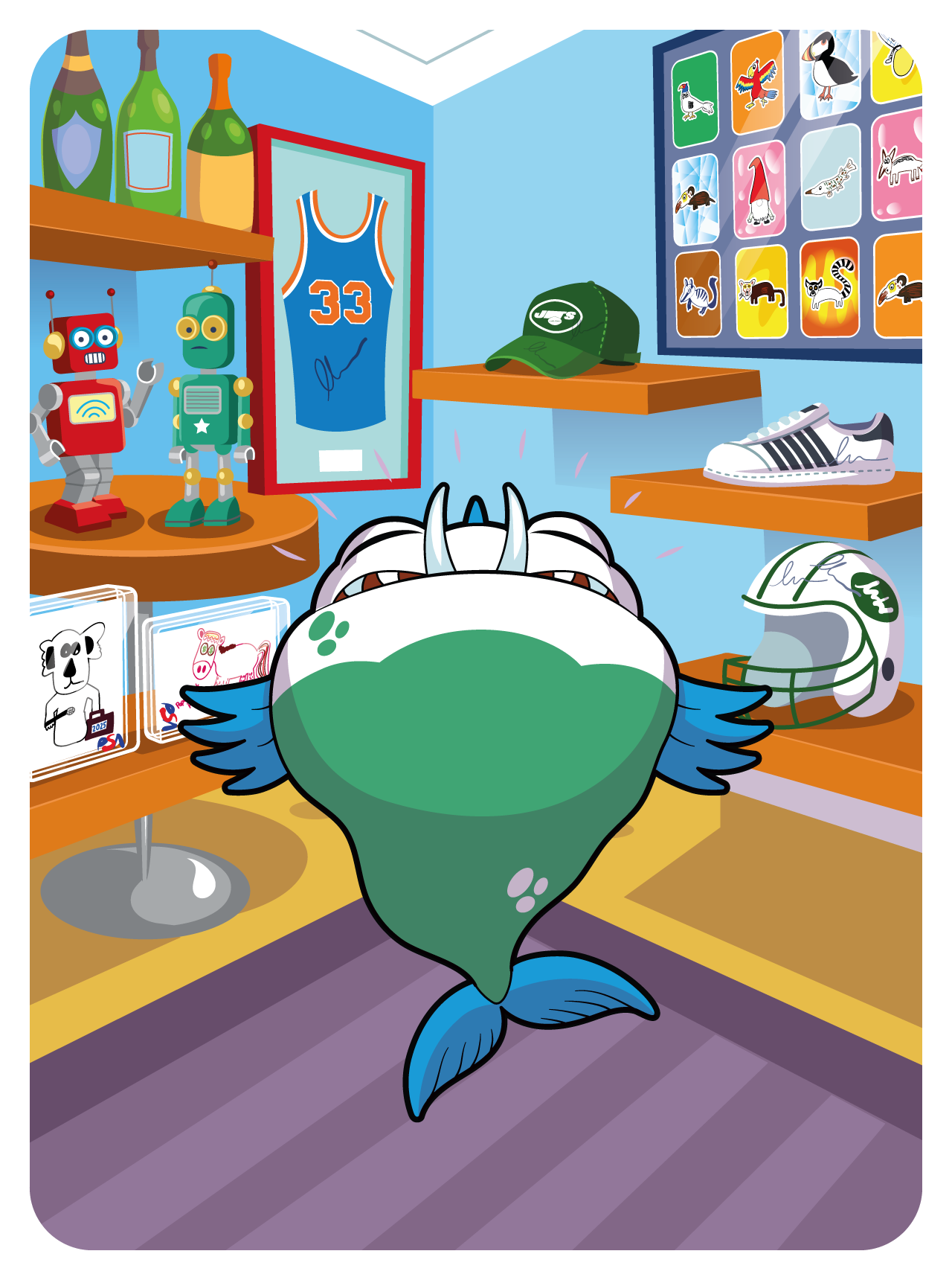 Gary Vaynerchuk - VeeFriends Series 2 - Proactive Piranha #48606 - NFT # 48606