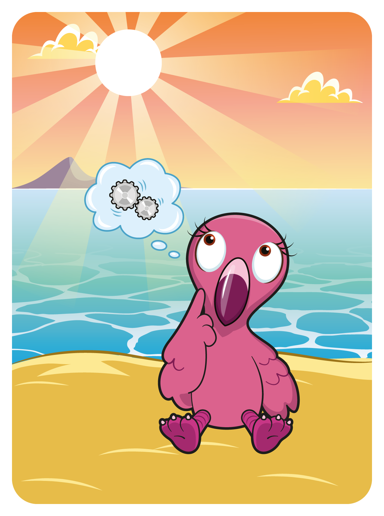 Gary Vaynerchuk - VeeFriends Series 2 - Forthright Flamingo #48712 - NFT # 48712